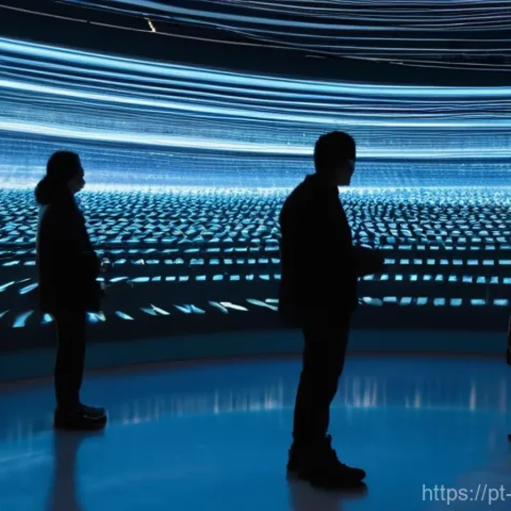 현대 미술에서 인상주의적 주제의 재현 - **Digital Light Symphony in a Modern Gallery**
"A breathtaking contemporary art installation ins...