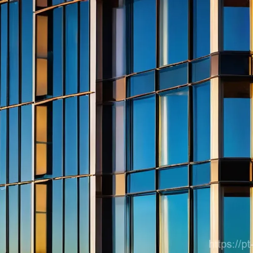 인상주의와 현대 건축 디자인의 접점 - **Dynamic Interplay of Light and Shadow in a Modern Facade**
    A modern architectural marvel at su...